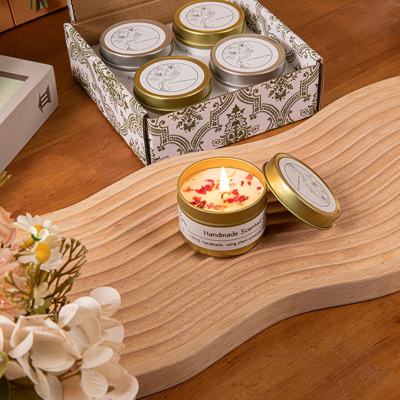 アロマキャンドル ドライフラワー おしゃれ 花 キャンドル 癒し 花