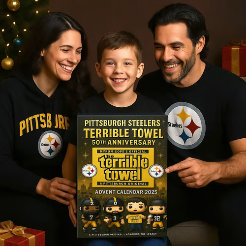 The Pittsburgh Steelers Terrible Towel 50th Anniversary Advent Calendar 2025