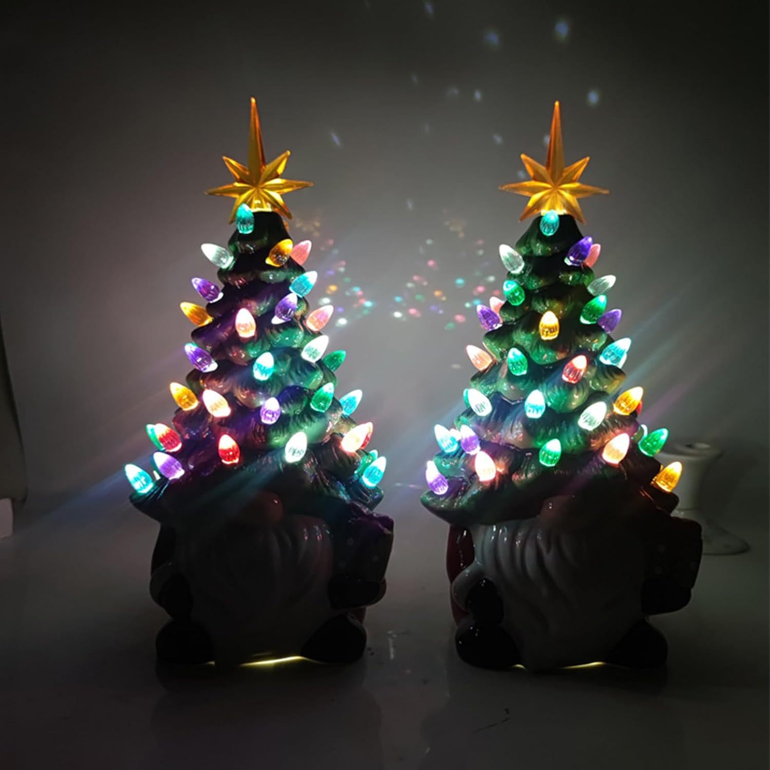 DIY Lighted Christmas Gnome Tree - Best Gift For Family