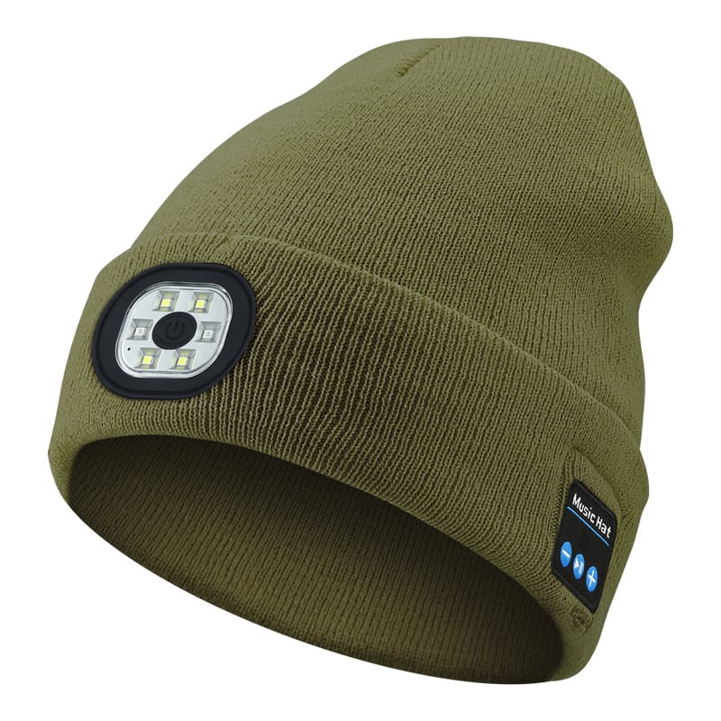 🎁Bluetooth Beanie with Light and Heating Function (Unisex)