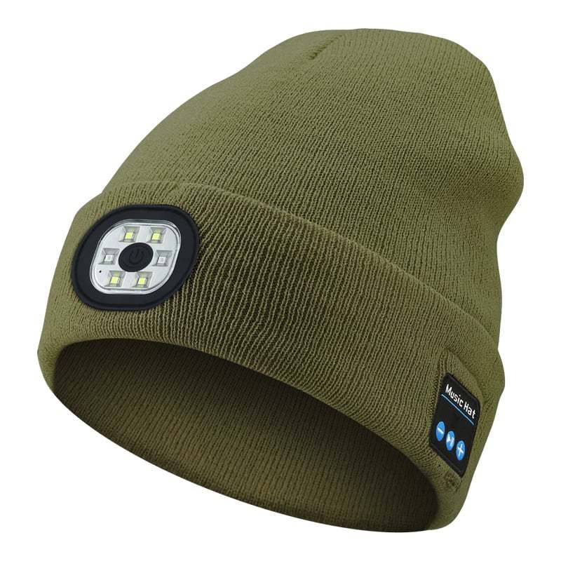 🎁Bluetooth Beanie with Light and Heating Function (Unisex)
