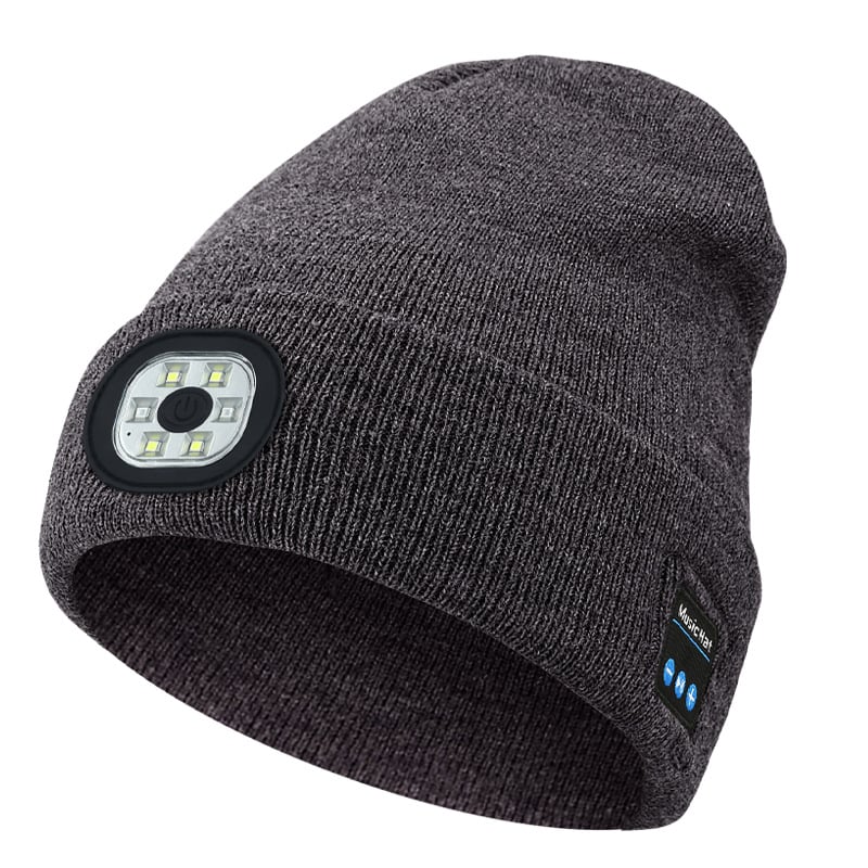 🎁Bluetooth Beanie with Light and Heating Function (Unisex)