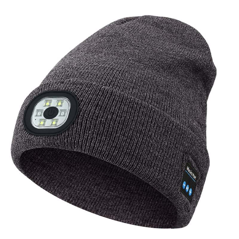 🎁Bluetooth Beanie with Light and Heating Function (Unisex)
