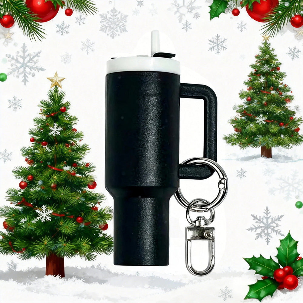 🔥CHRISTMAS HOT SALE🔥Cute Mini Tumbler Ornament Keychain 💸