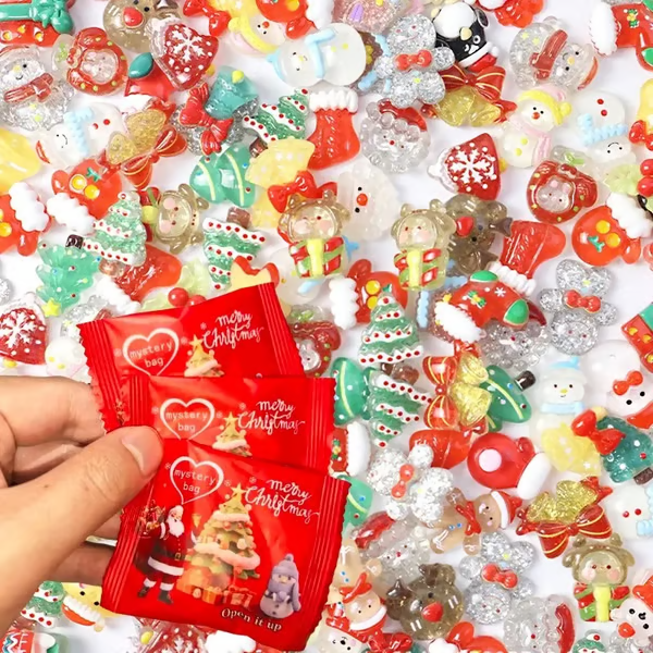 ✨ Glow in the Dark Magic! Christmas Resin Bags 🎄