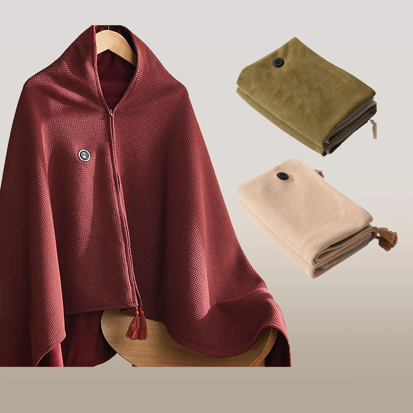 🔥Black Friday 49% OFF — Portable Heated Shawl (Buy 2 Get Free Shipping)