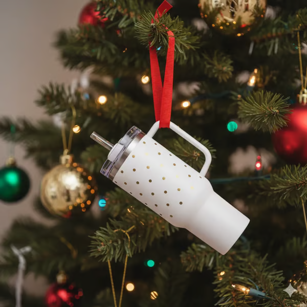 🔥CHRISTMAS HOT SALE🔥Cute Mini Tumbler Ornament Keychain 💸