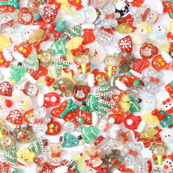 ✨ Glow in the Dark Magic! Christmas Resin Bags 🎄