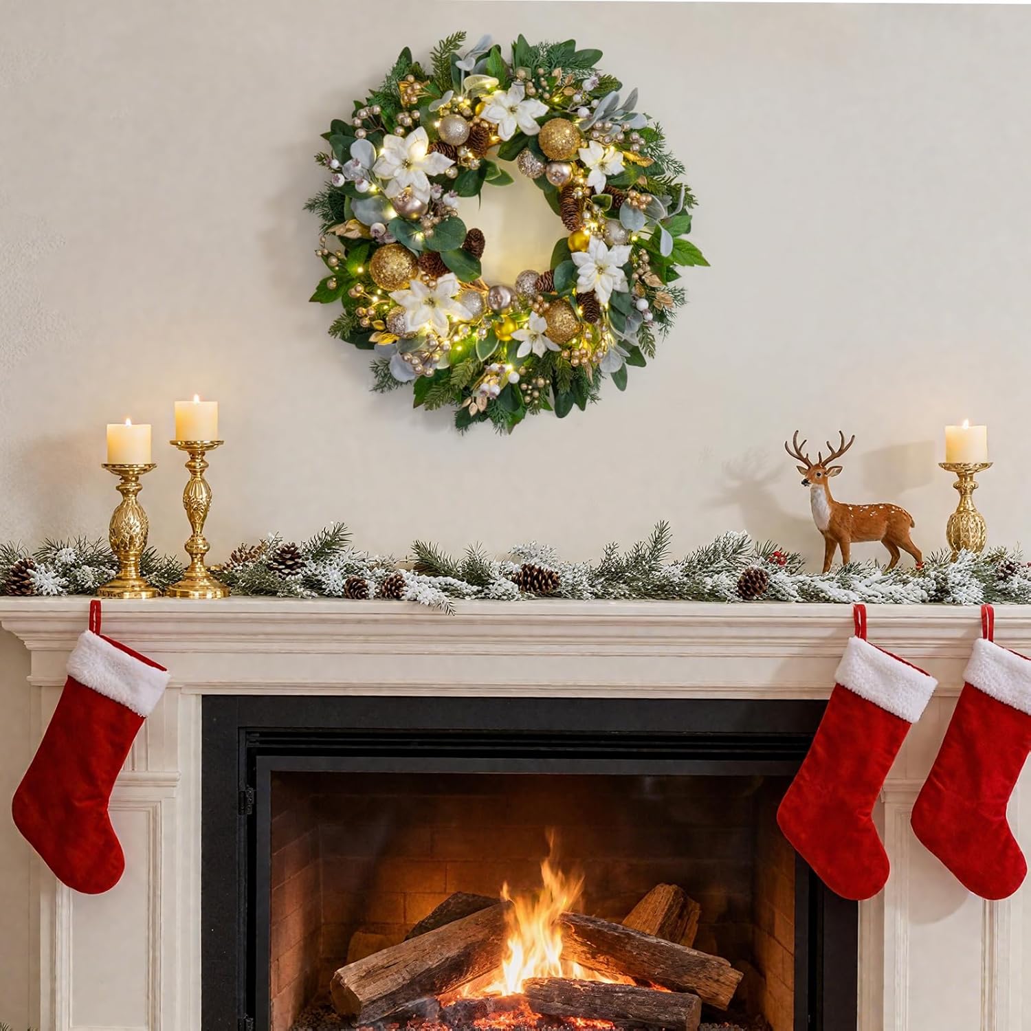 Artificial Christmas Wreaths 🌲 🇺🇸