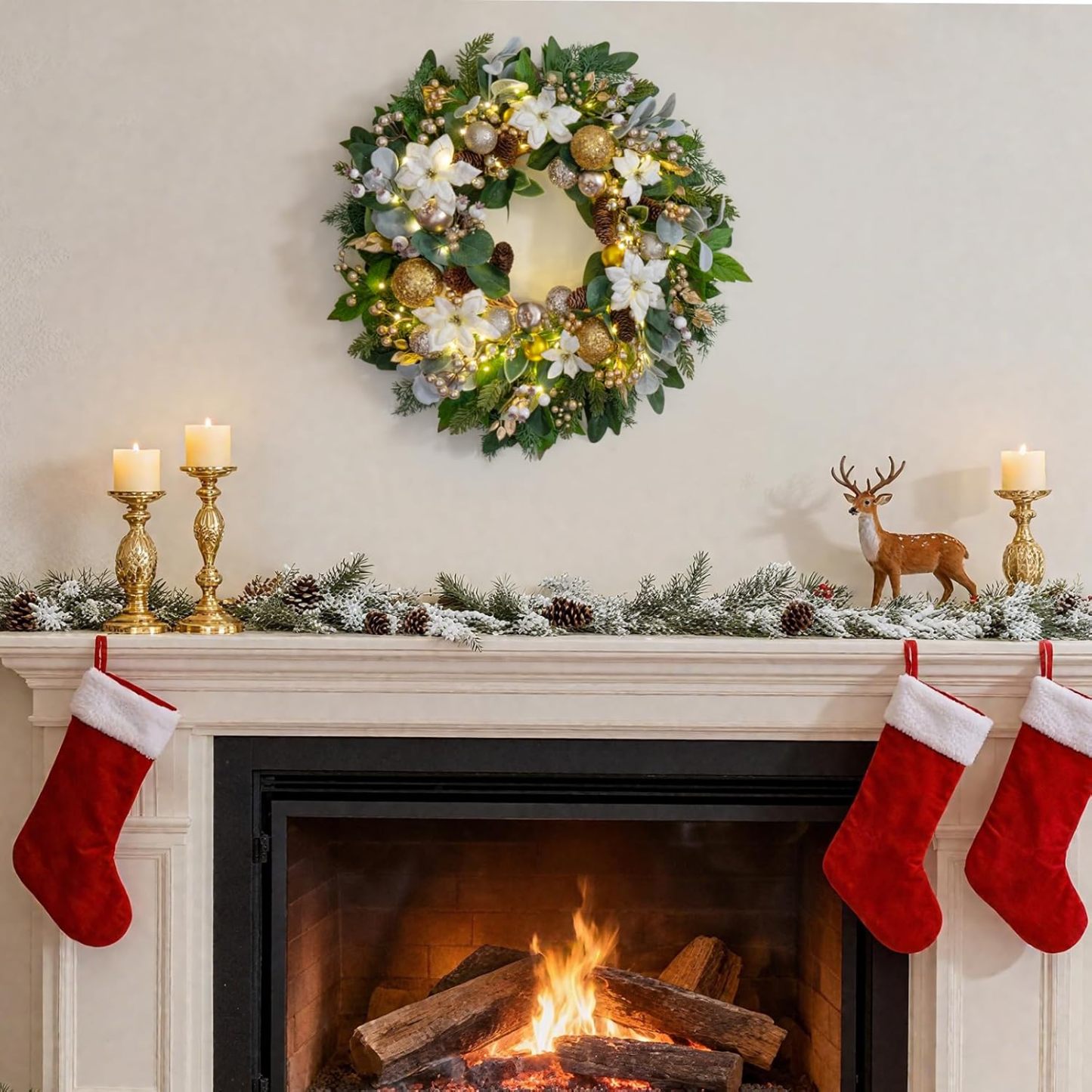 Artificial Christmas Wreaths 🌲 🇺🇸