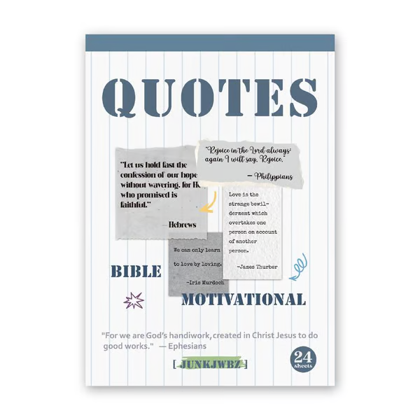 ✝️Motivational & Faith Sticker Book – Inspirational Quotes, Bible Verse & Jesus Themed Stickers for Scrapbooking, Journaling & DIY Crafts
