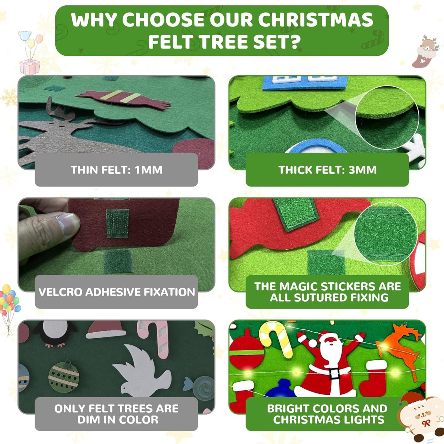 MyFirstTree™ Felt Christmas Tree