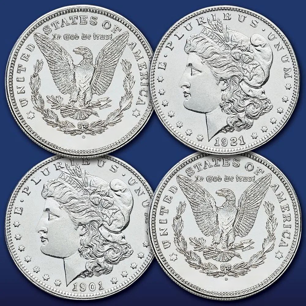 The Complete Collection of Morgan Silver Dollars 1878-1902