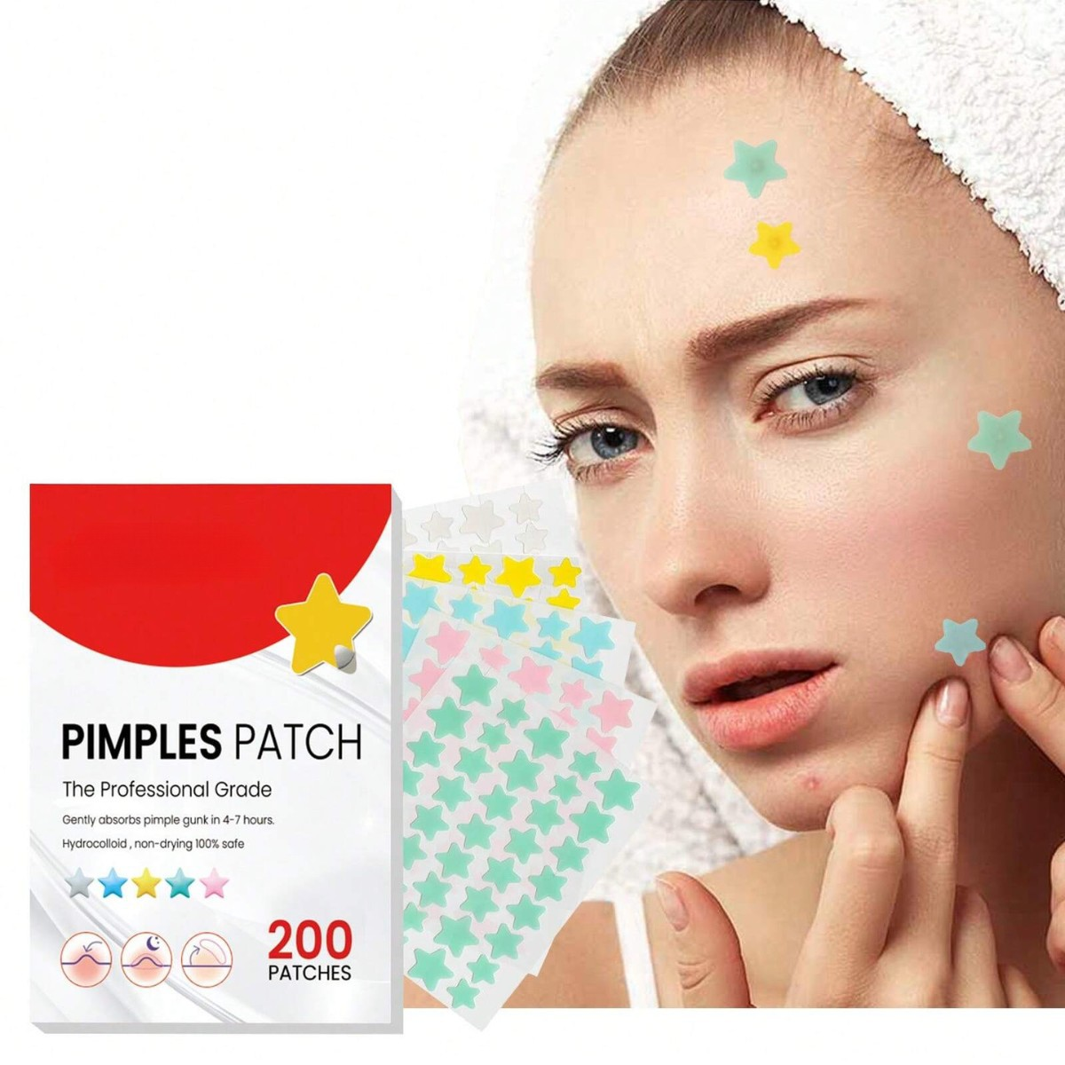 Five-Pointed Star Acne Patches Series