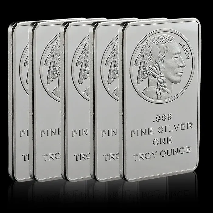 Last Day 69% OFF🔥1 oz Buffalo Silver Bar