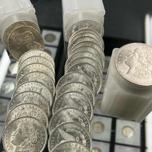 The Complete Collection of Morgan Silver Dollars 1878-1902