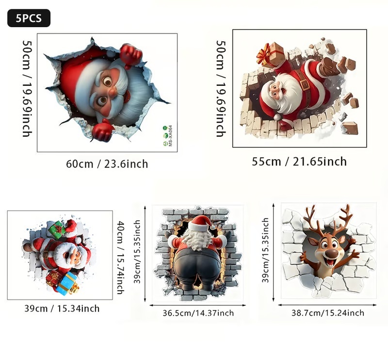 BLACK FRIDAY SALE-🎅 Christmas 49%OFF -49% OFF💥Christmas Creative Wall Sticker