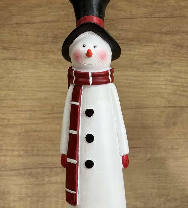 🔥Flash Sale 🎄Handcrafted Santa & Snowman Figurines