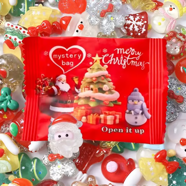 ✨ Glow in the Dark Magic! Christmas Resin Bags 🎄