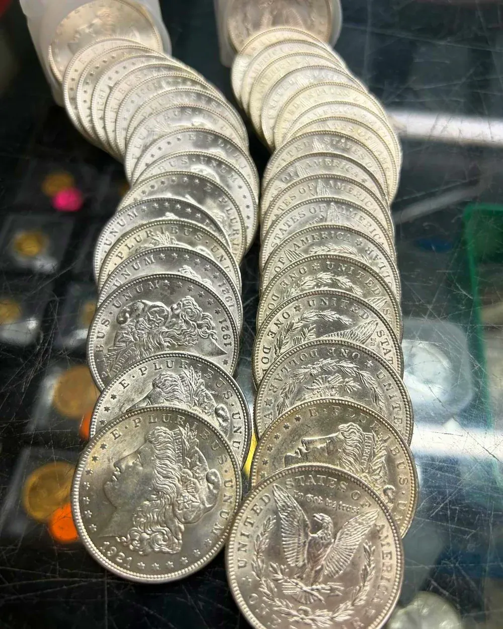 The Complete Collection of Morgan Silver Dollars 1878-1902