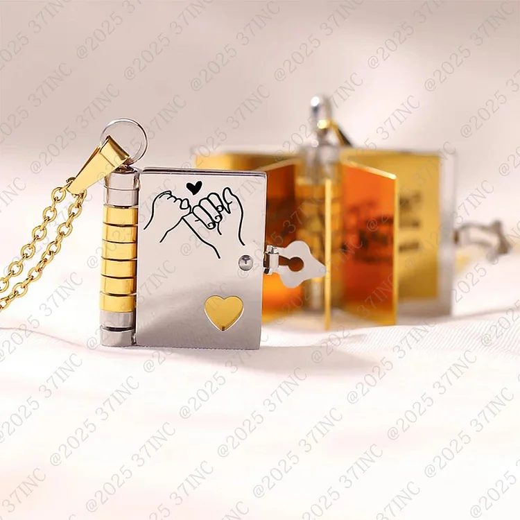 [Save 43%]For Daughter - I'm Always With You Book Necklace