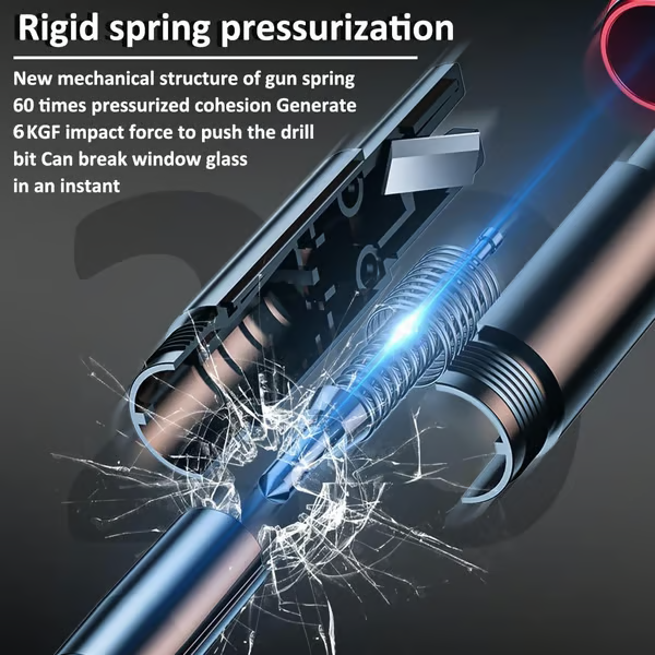 Safe Hammer Glass Breaker Under Water