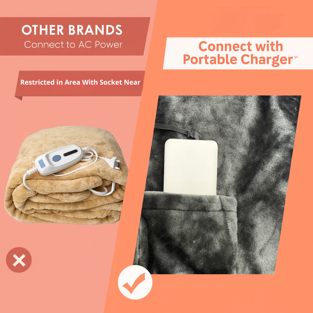 Electric Blanket Shawl