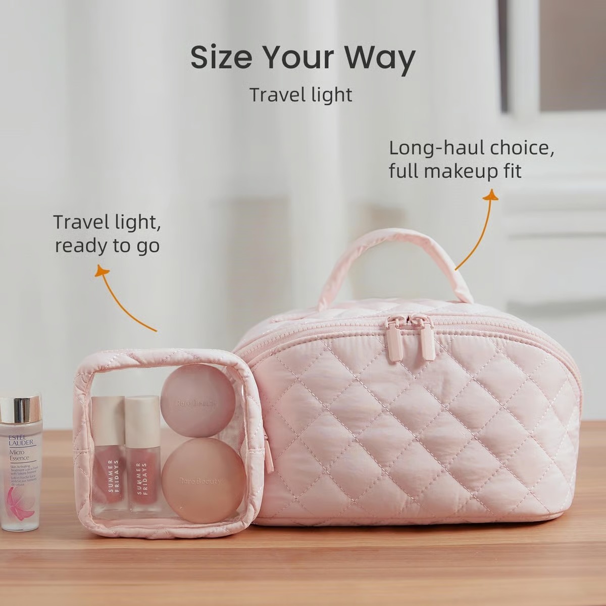 🎅 Christmas 49%OFF 🔥🎉🎉Travel Makeup Bag for Woman