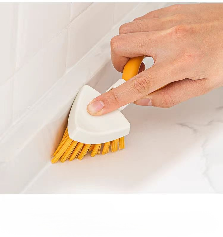 可折疊無死角清潔三角清潔刷