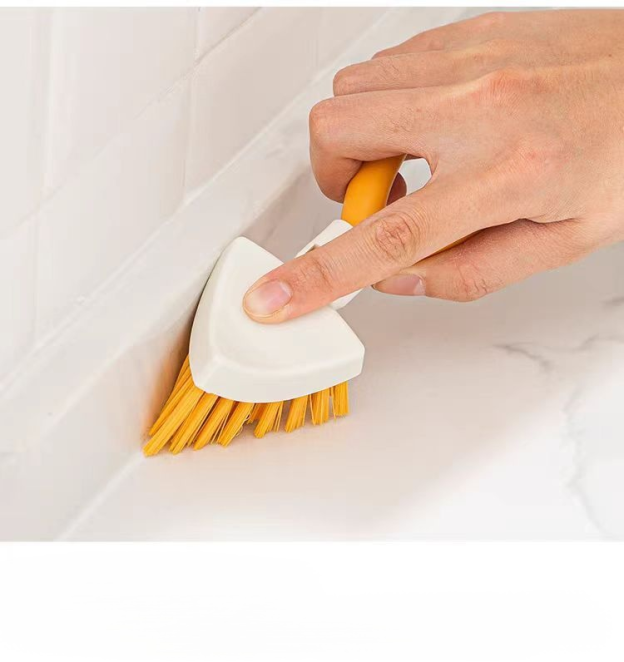 可折疊無死角清潔三角清潔刷