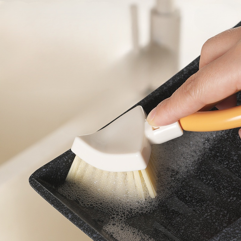 可折疊無死角清潔三角清潔刷