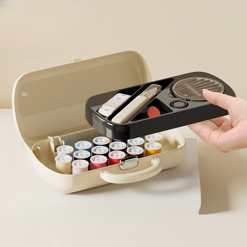 便攜學生宿舍手工針線收納盒