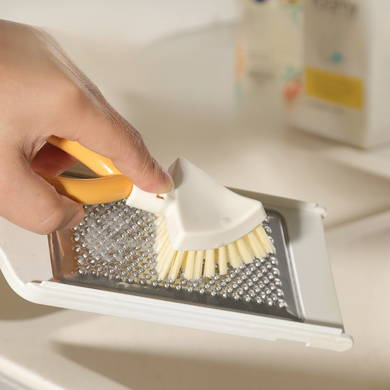 可折疊無死角清潔三角清潔刷