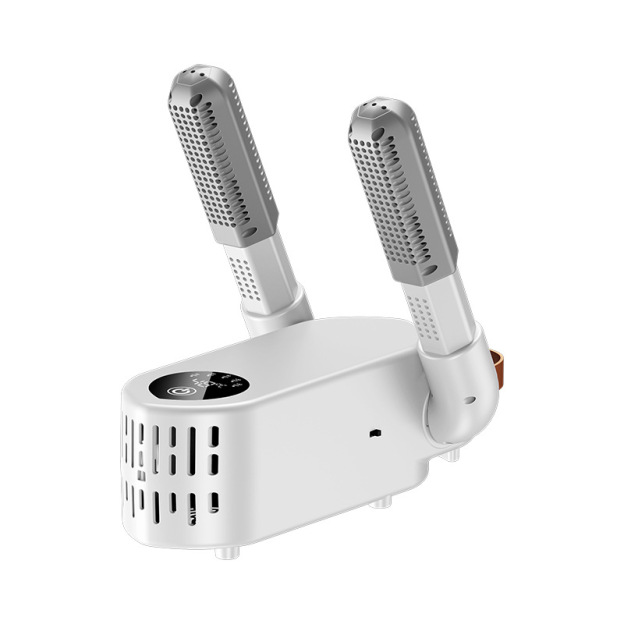 从浸水的鞋履到日常穿着的鞋款，这款烘鞋器都能提供干爽无菌的穿戴体验！它采用自研U型高速风道与360°紫光杀菌技术。（核心性能：30分钟速干，99%杀菌率）