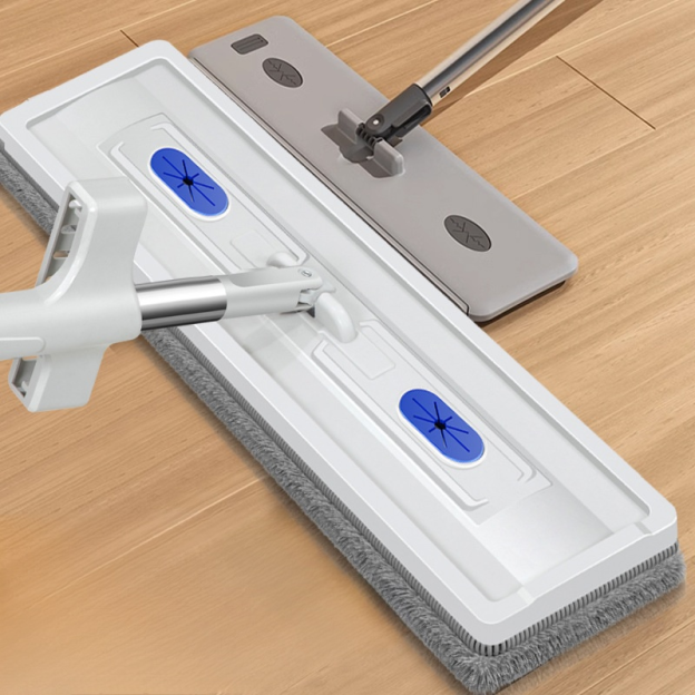 42CM平板拖把可加液體懶人免手洗