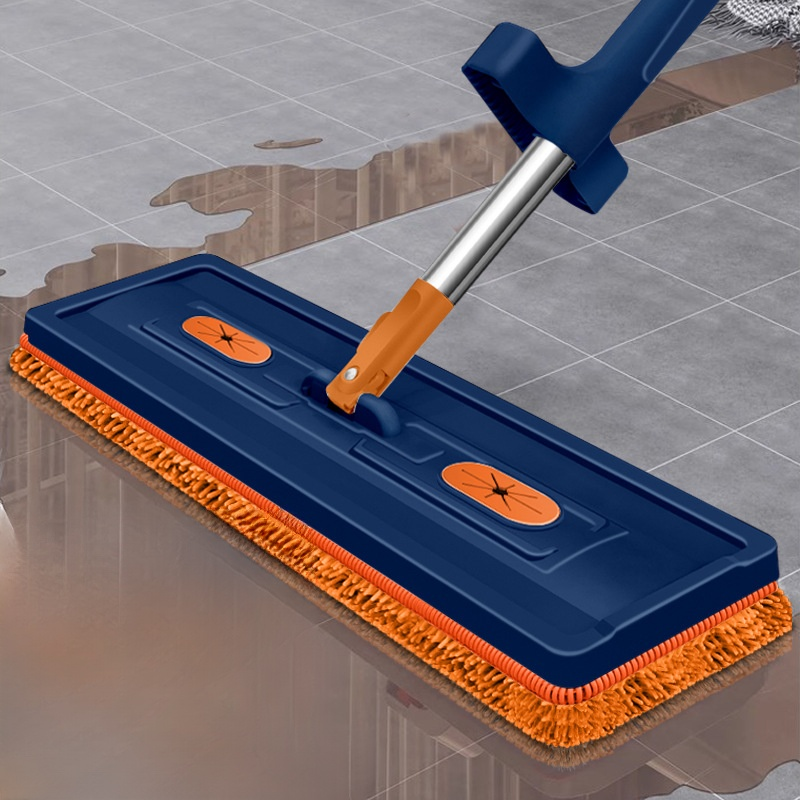 42CM平板拖把可加液體懶人免手洗