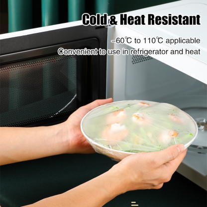 🌞Keep your food looking and tasting its best with these stretchy covers 🍉Safe for food contact and microwaveable