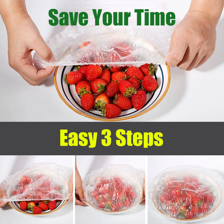 🌞Keep your food looking and tasting its best with these stretchy covers 🍉Safe for food contact and microwaveable