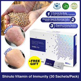 BELIXZ SHIRUTO 免疫系统维生素SHI-RU-TO Vitamin Immune system 免疫系統救星 (1g*30sach）