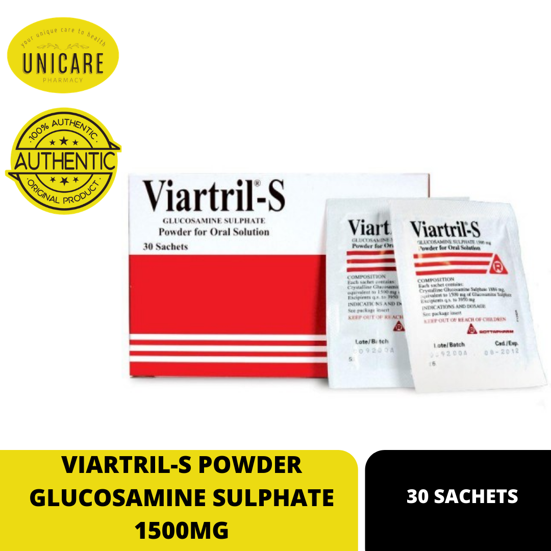 Viartril-S Glucosamine 1500mg 30 Sachets | Joint Pain Relief & Cartilage Support Supplement