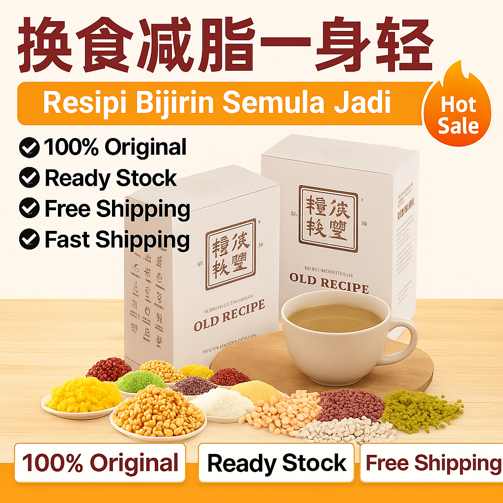 🔥 Old Recipe Whole Grain Meal Replacement Shake | Natural Cereal Drink | Weight Loss & Slimming Detox | Boost Metabolism