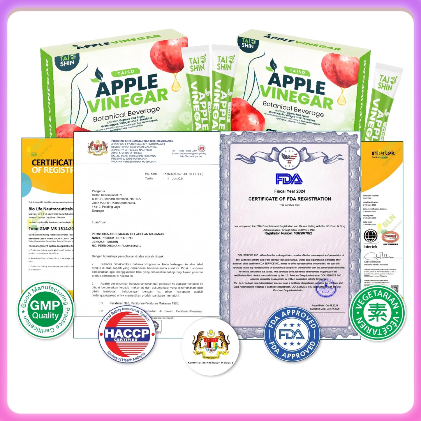 Taishin Taiso Organic Slimming Vinegar | Natural Detox & Weight Loss Drink