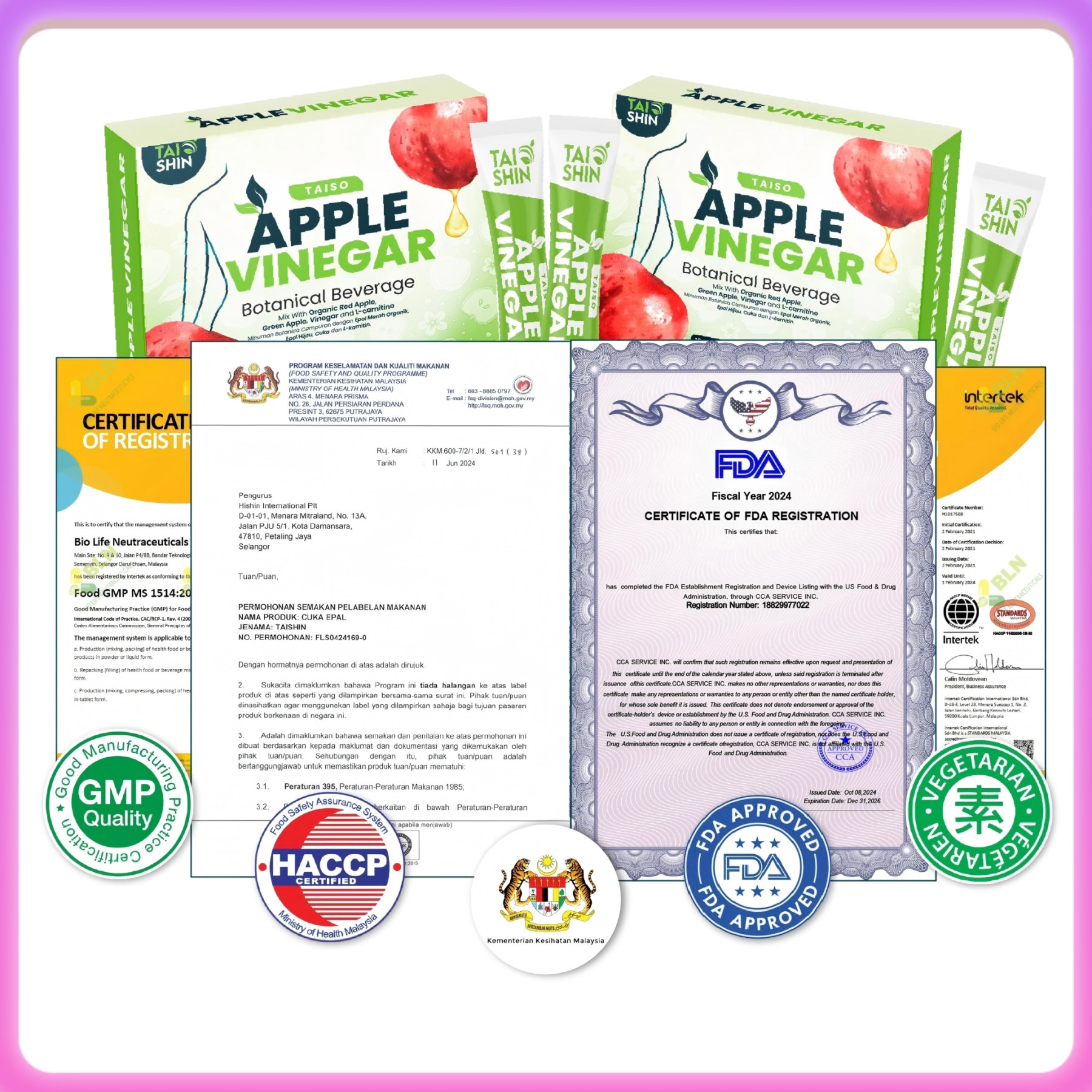 Taishin Taiso Organic Slimming Vinegar | Natural Detox & Weight Loss Drink