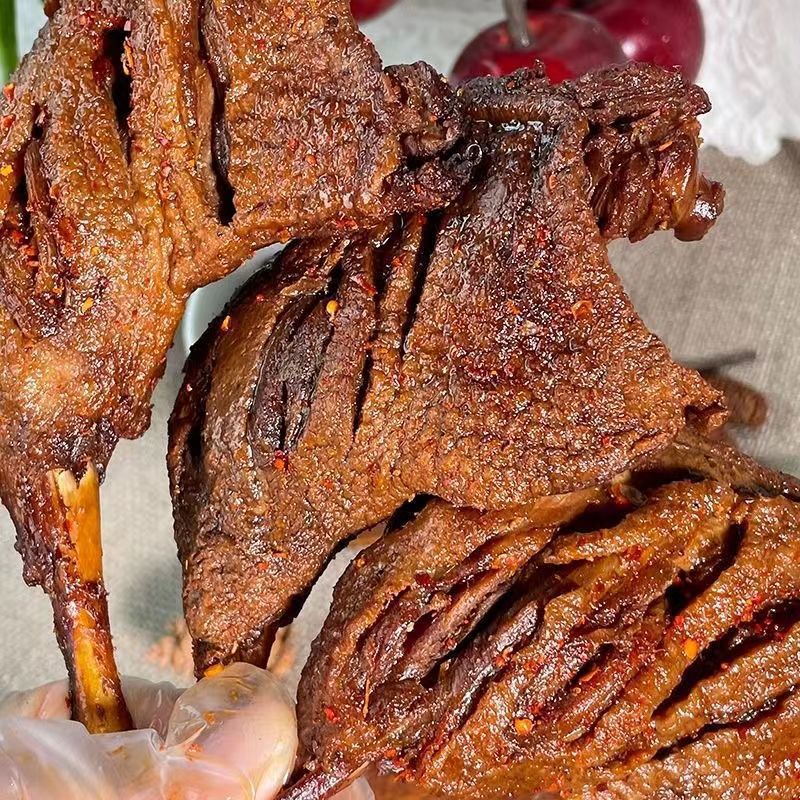 Duck Leg Nitrogen-Filled Whole Box Late-Night Snack Open Bag Meat Snack Leisure Food Large Fresh Lock Ready-to-Eat Cooked Chicken Leg-LifeGadgetHub