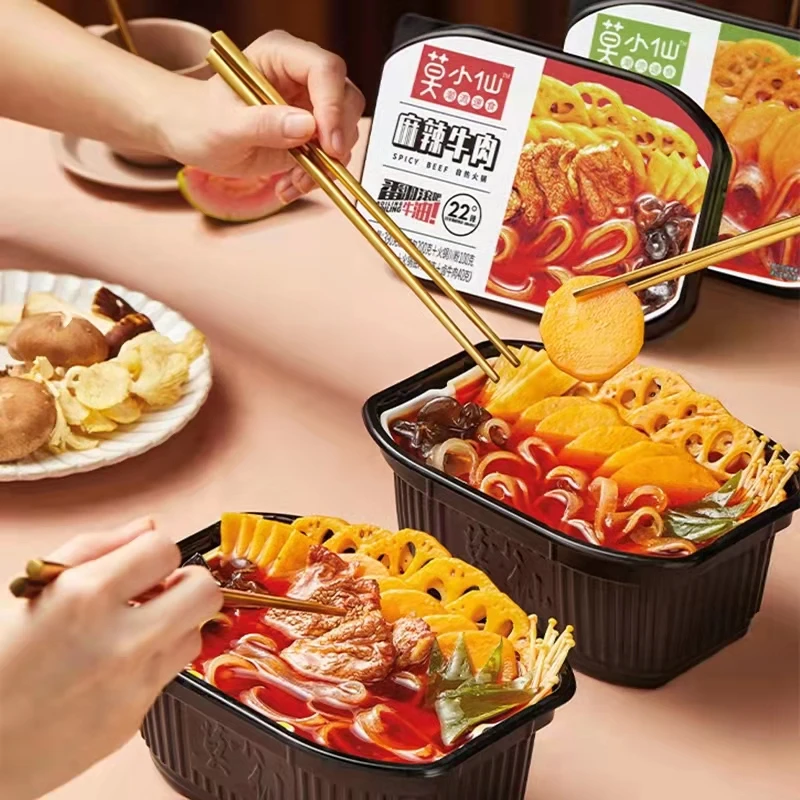 Wholesale Delicious Chinese Hot Pot Convenient Self Heating Pot Young People's love Instant Food