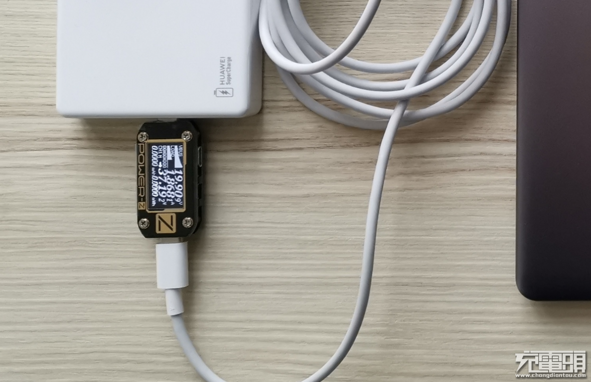 华为工程师推荐：ChargerLAB POWER-Z助力华为40W快充移动电源测试-POWER-Z