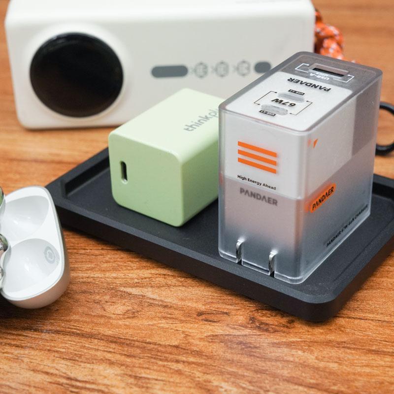 充电头网 & aboStudio PLATE Mini系列陶瓷喷涂全铝收纳置物盘