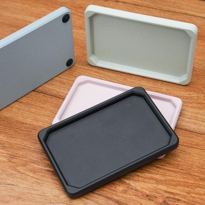 充电头网 & aboStudio PLATE Mini系列陶瓷喷涂全铝收纳置物盘