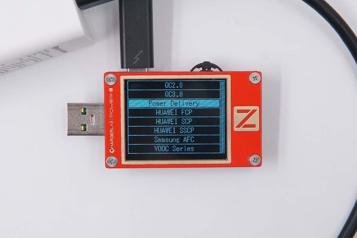 ChargerLAB POWER-Z KT002使用小技巧：一键检测PD充电器-POWER-Z