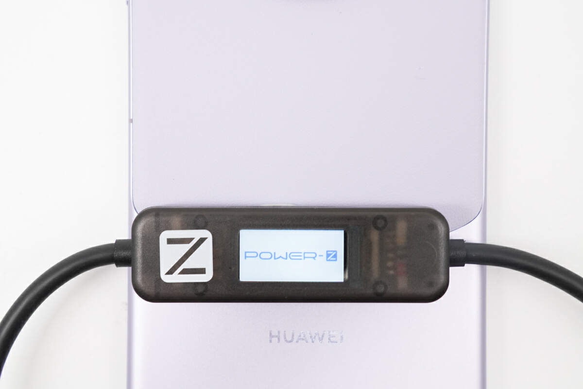 POWER-Z AK001 数显线让华为Mate60 Pro快充看得见-POWER-Z